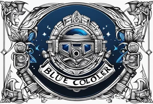 Blue collar, welding tattoo idea