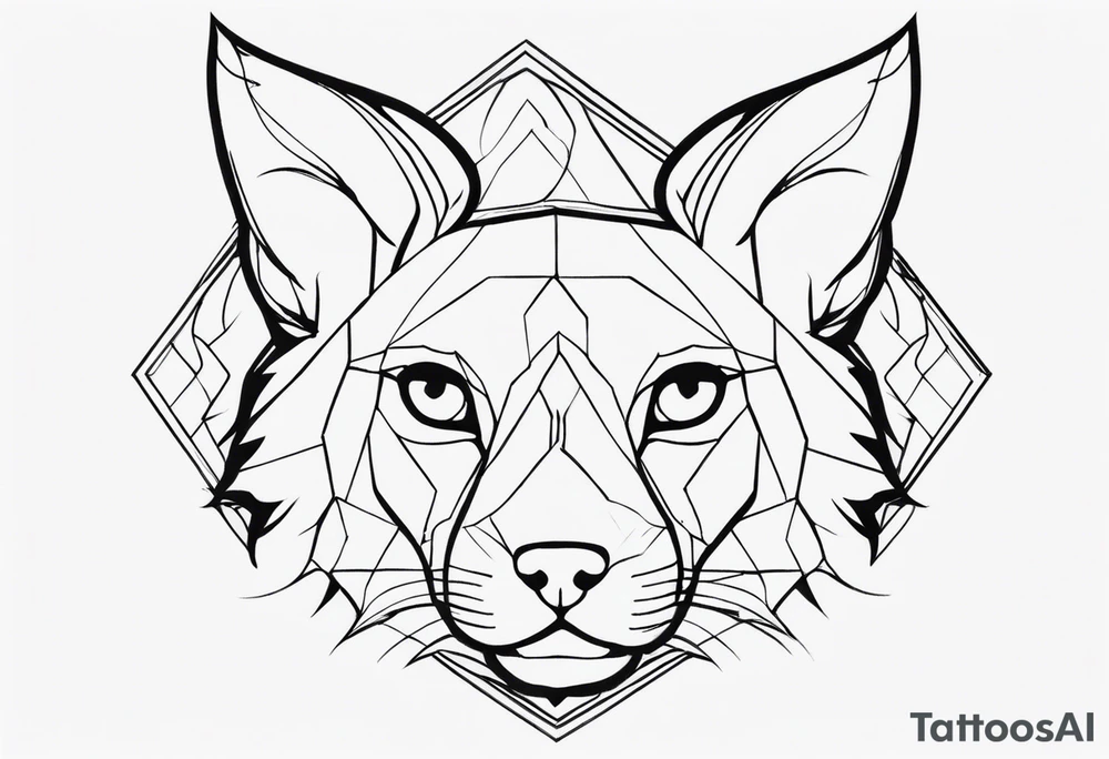 pointed ears tattoo idea
