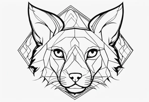 pointed ears tattoo idea