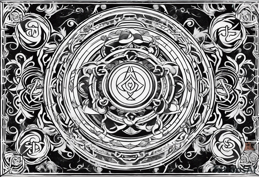 avatar the last airbender elemental symbols tattoo idea