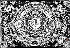 avatar the last airbender elemental symbols tattoo idea
