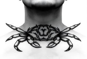 Sign of a caner a crab tattoo idea