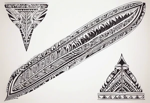 maori tribal  spine tattoo tattoo idea
