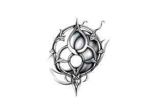 Triskelion Yin and yang twins tattoo idea