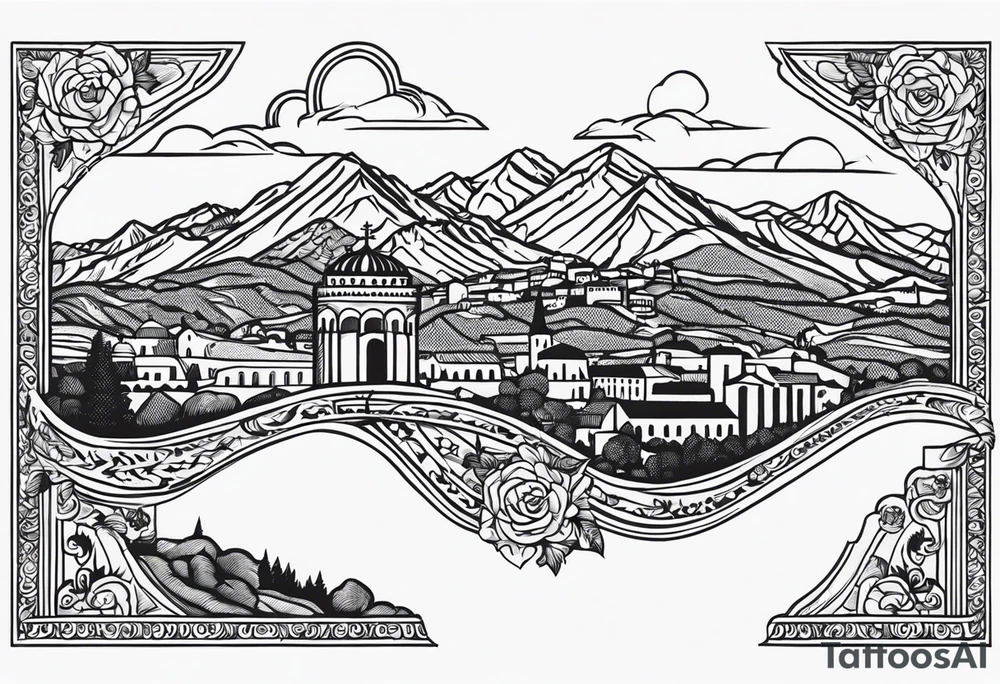 Bosnian Borders:
"Let the outline of Bosnia and Herzegovina’s borders be the central focus of the tattoo. Use thin lines to draw the country’s shape, making it clear and elegant."
"Place the map centrally, symbolizing your connection to the homeland." tattoo idea