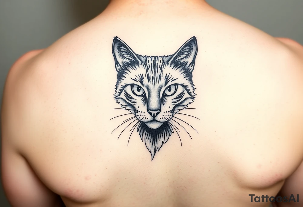 Black Cat tattoo idea