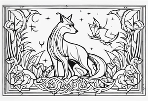medievil animals tattoo idea