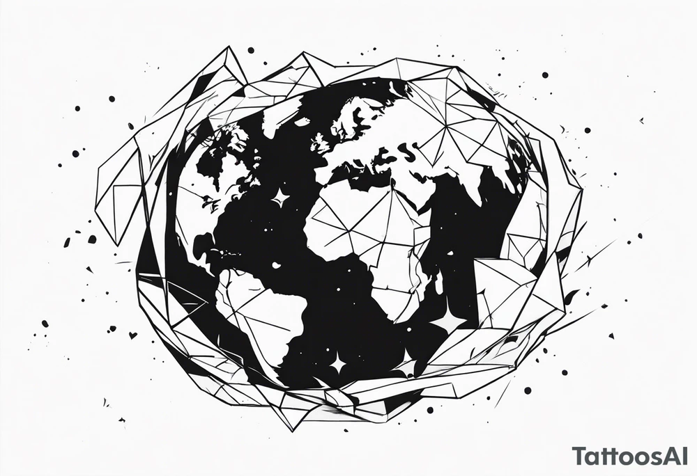 earth shattering tattoo idea