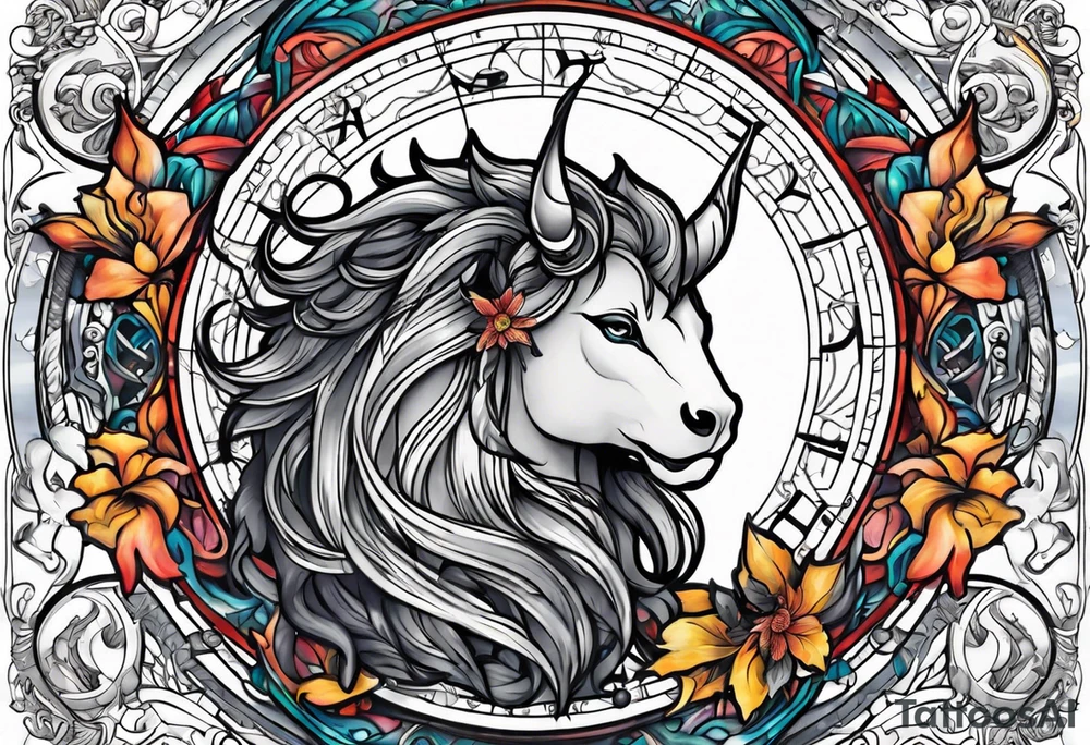 Zodiac tattoo idea