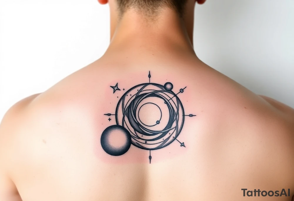 Astronomy tattoo tattoo idea