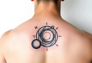 Astronomy tattoo tattoo idea