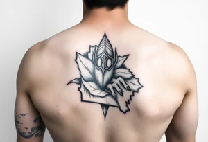 georgia theme tattoo black and white tattoo idea