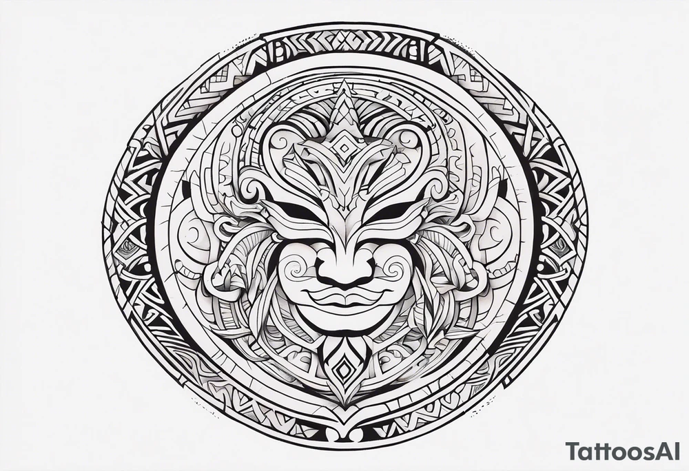 maori neck design tattoo tattoo idea
