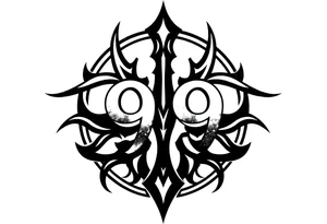 999 symbol tattoo idea