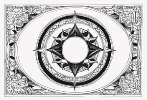 Eclipse tattoo idea