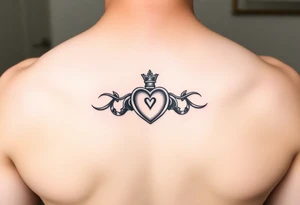 Irish claddagh ring tattoo idea