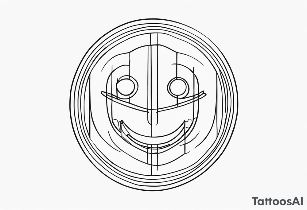 smile tattoo idea