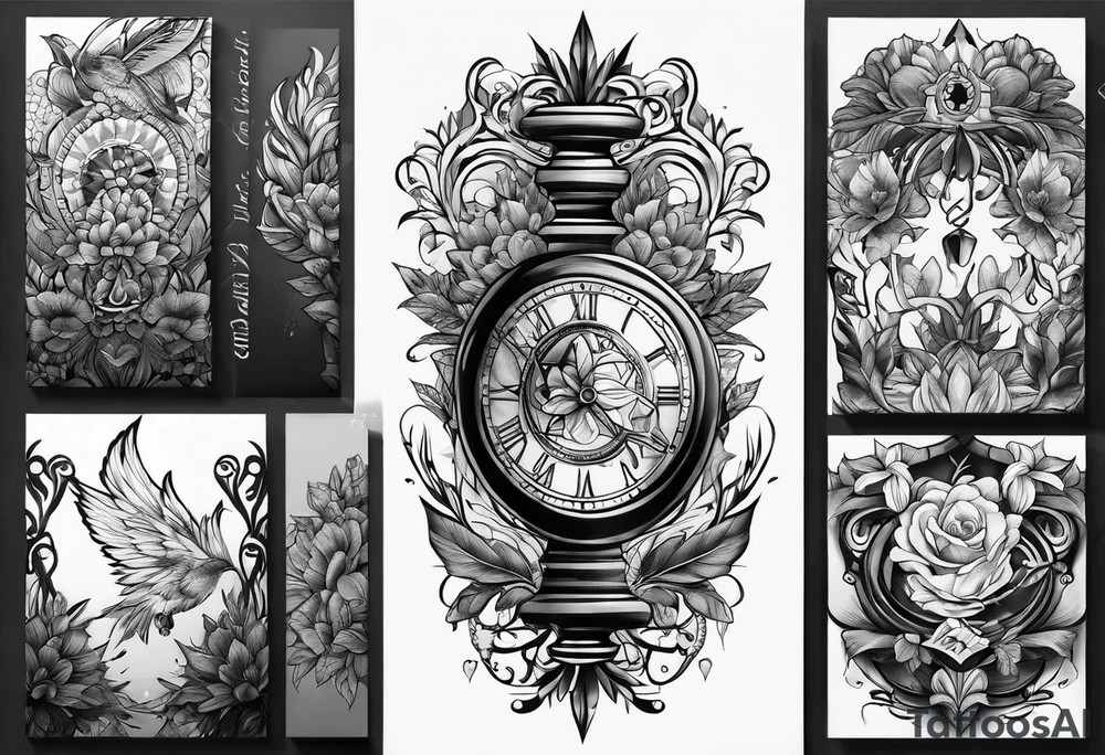 butts tattoo idea