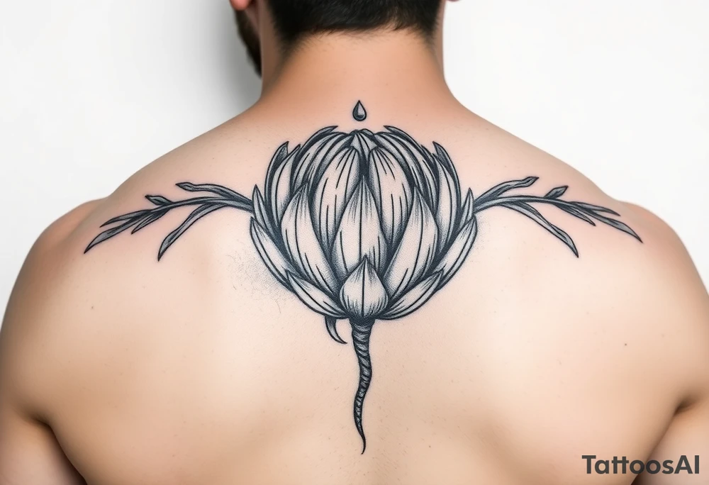 Protea tattoo idea