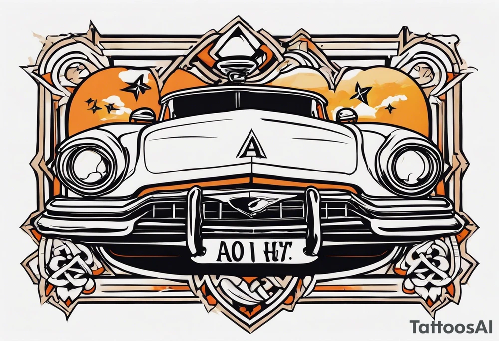 A banner that reads AO..BUSHWICK .HAH tattoo idea