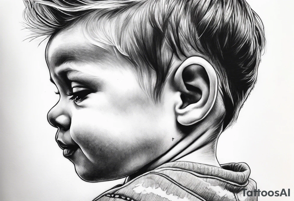 My first son tattoo idea