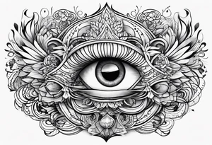Masoud name design tattoo idea