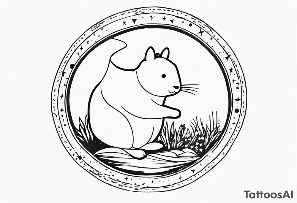 mumin, grunge, punk, mini tattoo idea