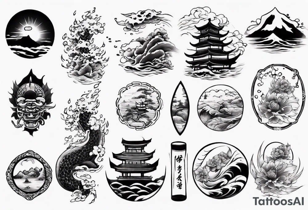 Wasser tattoo idea