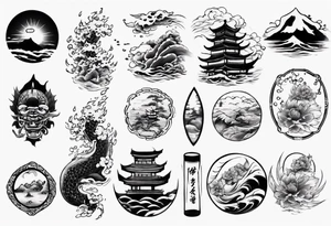 Wasser tattoo idea