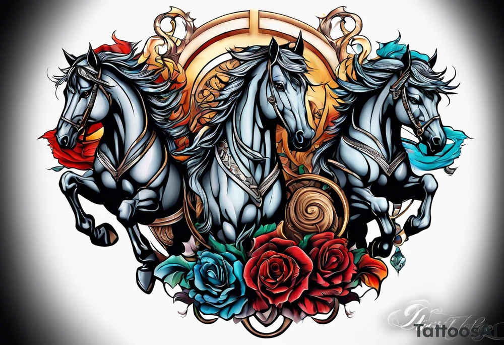 Four horsemen tattoo idea