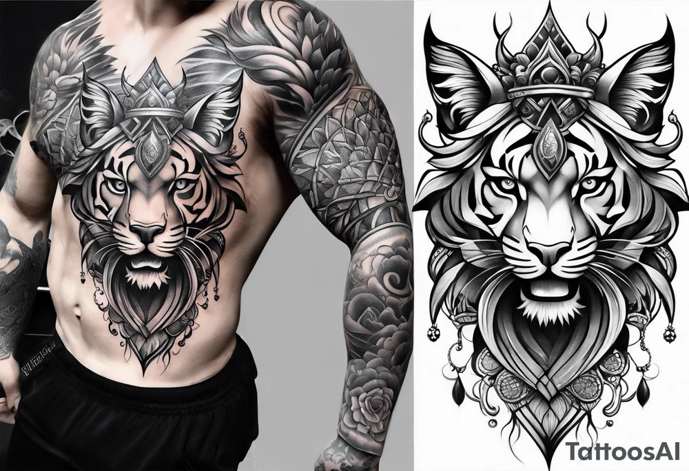 Half sleeve tattoo idea