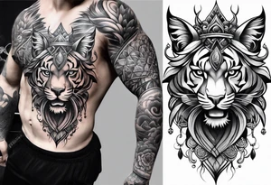 Half sleeve tattoo idea