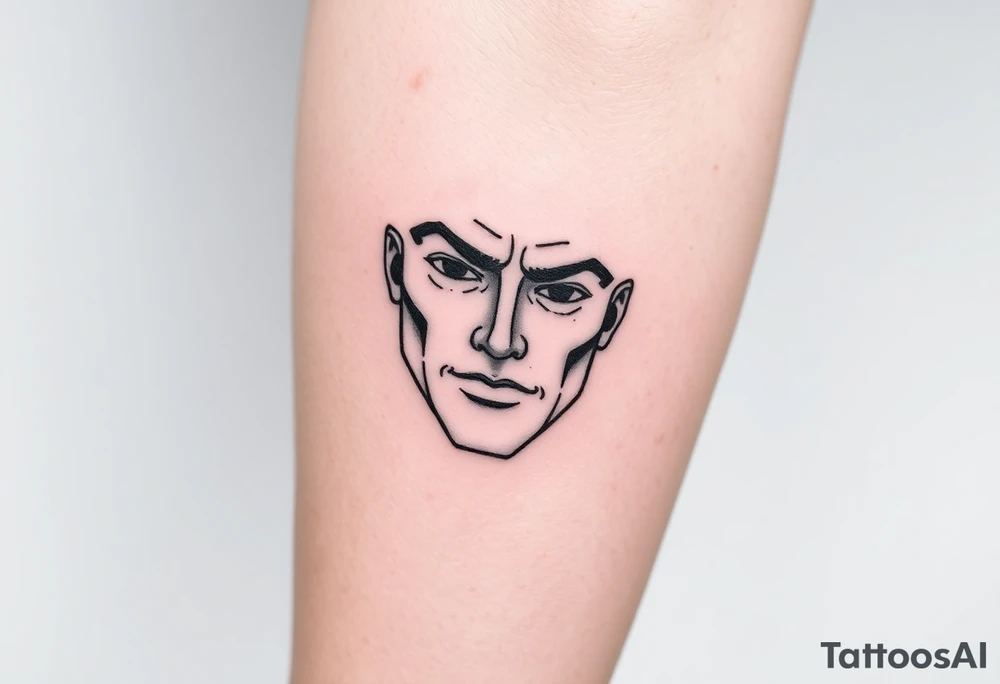 poker face tattoo idea