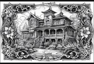 Kids name and dob tattoo idea