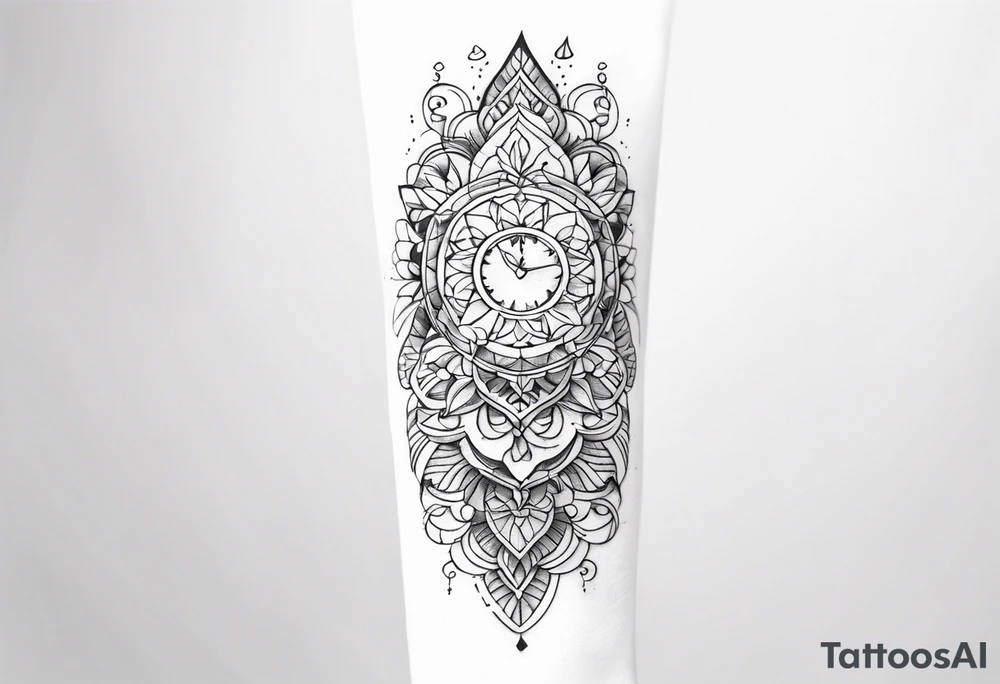 forearm sleeve tattoo idea