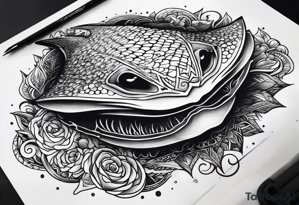 Stingray tattoo idea