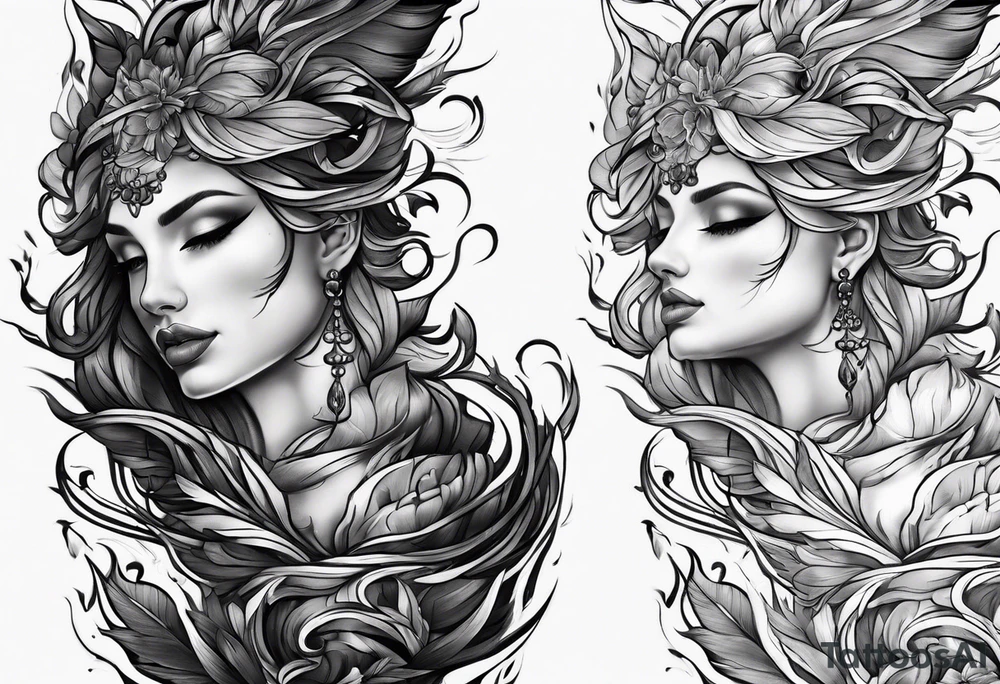 arm veins tattoo idea