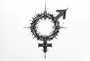 Transgender symbol tattoo tattoo idea