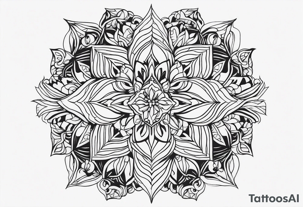 444 tattoo idea