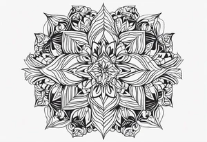 444 tattoo idea