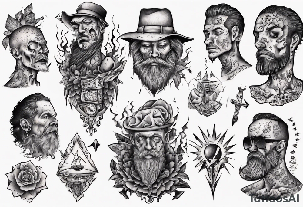 lost guy tattoo idea