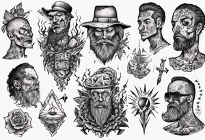 lost guy tattoo idea