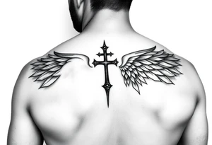 Give me something powerful on my like for my right shoulder for my first test and something about like you know me being a Christian and so I could look back on that stuff tattoo idea