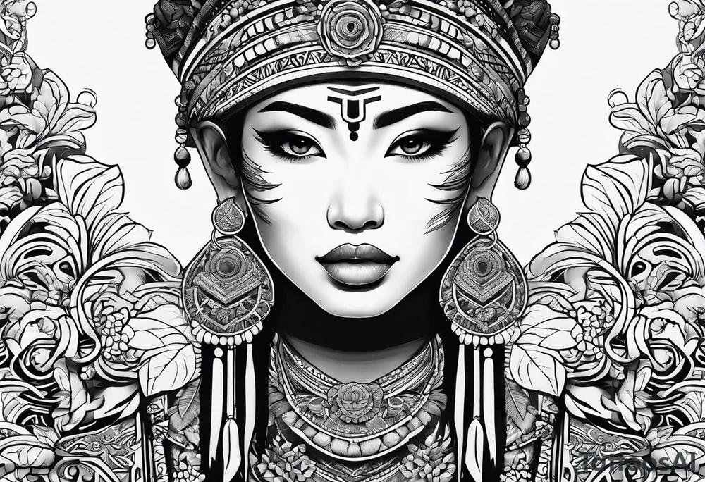 Vietnam tribal tattoo idea