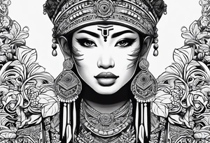 Vietnam tribal tattoo idea
