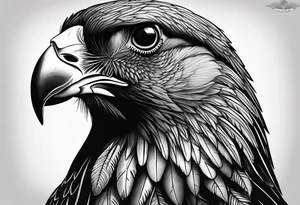 face of a deutchdrahthaar with a pheasant tattoo idea
