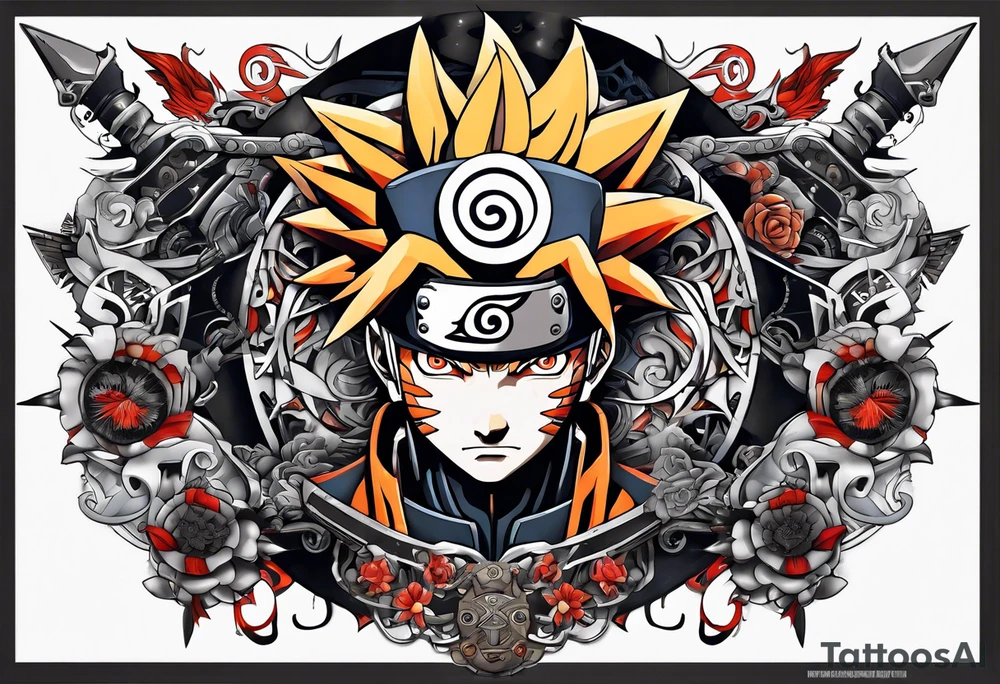 naruto sembl tattoo idea