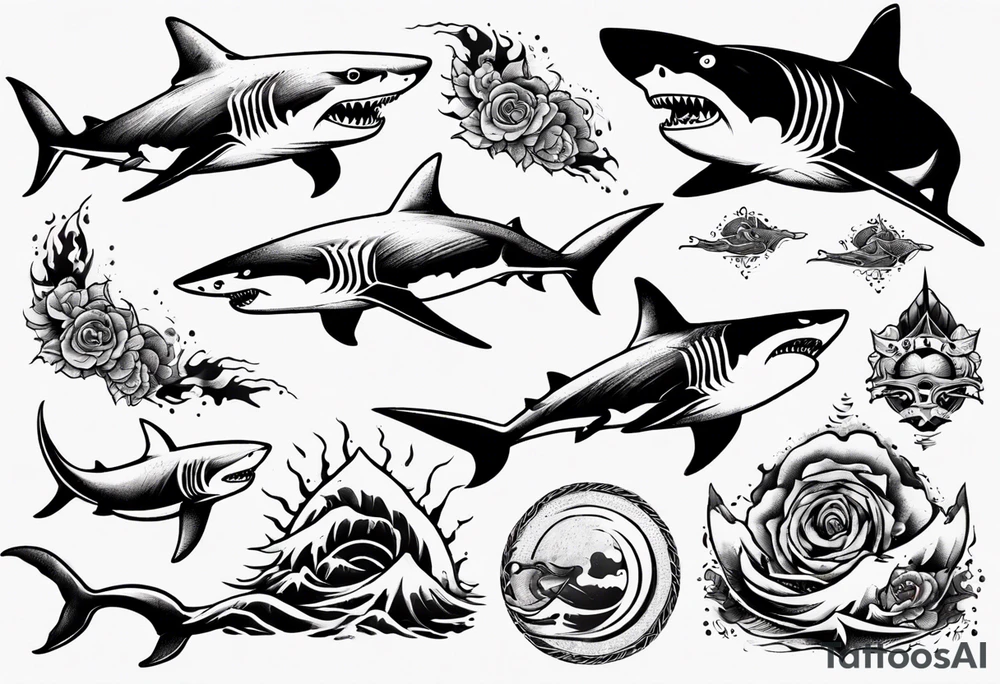 shark tattoo idea