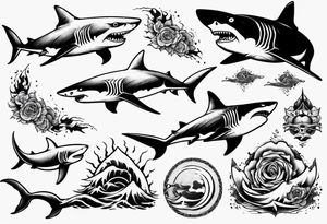 shark tattoo idea