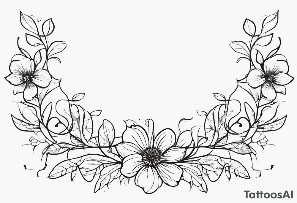 The longest Vines of Flores tattoo idea